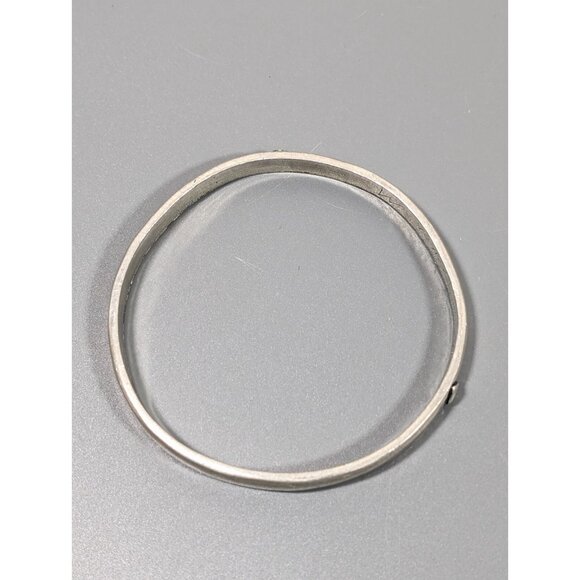 Basic Spirit Canada Pewter Bangle Bracelet Love you Moon And Back 8 inch - Picture 7 of 10